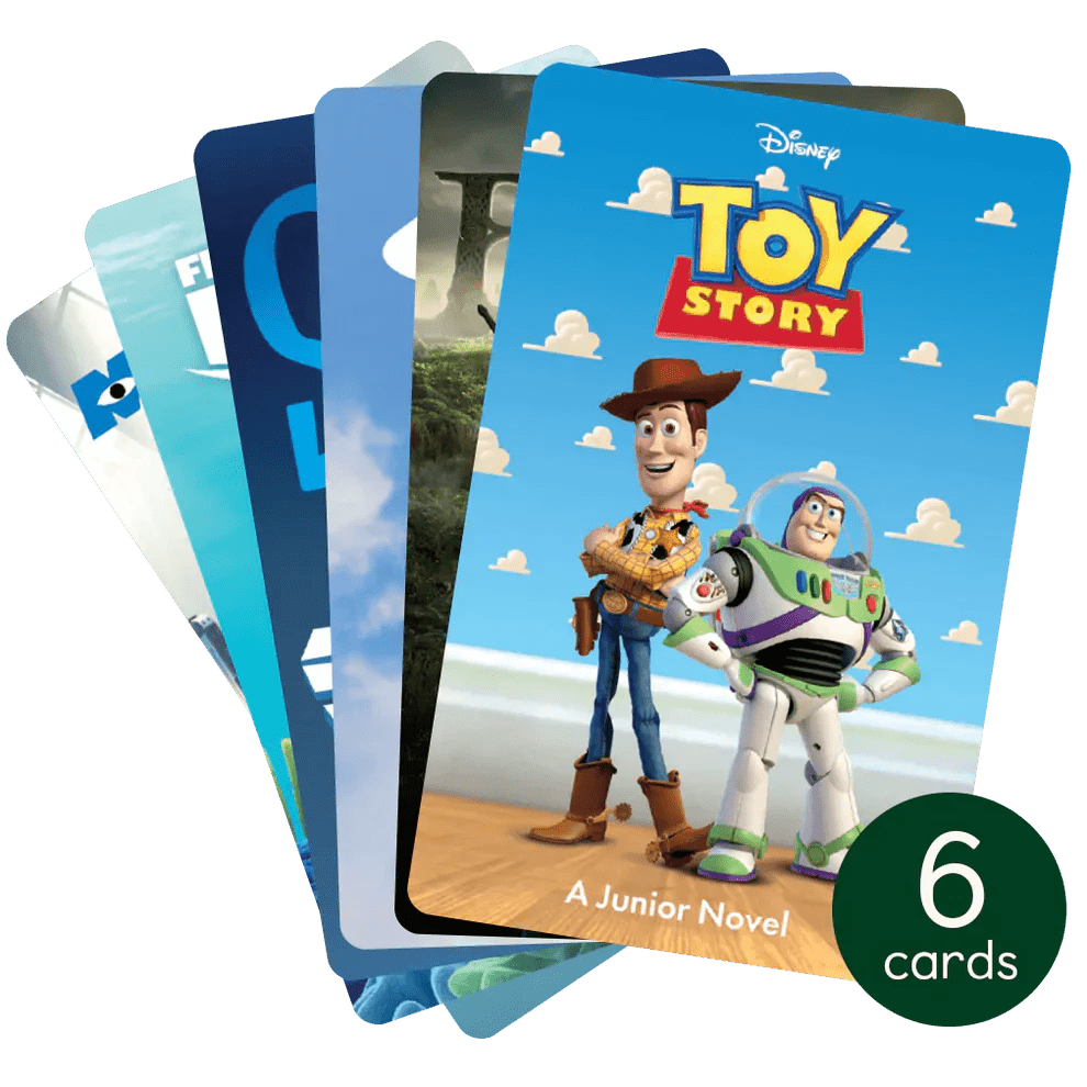 Pixar Audio Collection - 6 Audiobook Cards Yoto - enjoykidsus