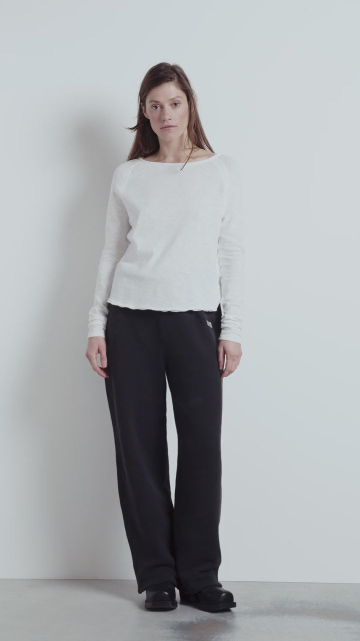 American Vintage Women’s Sonoma Long Sleeve T-Shirt – White