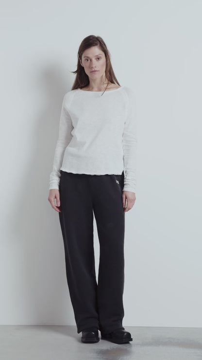 American Vintage Women’s Sonoma Long Sleeve T-Shirt – White