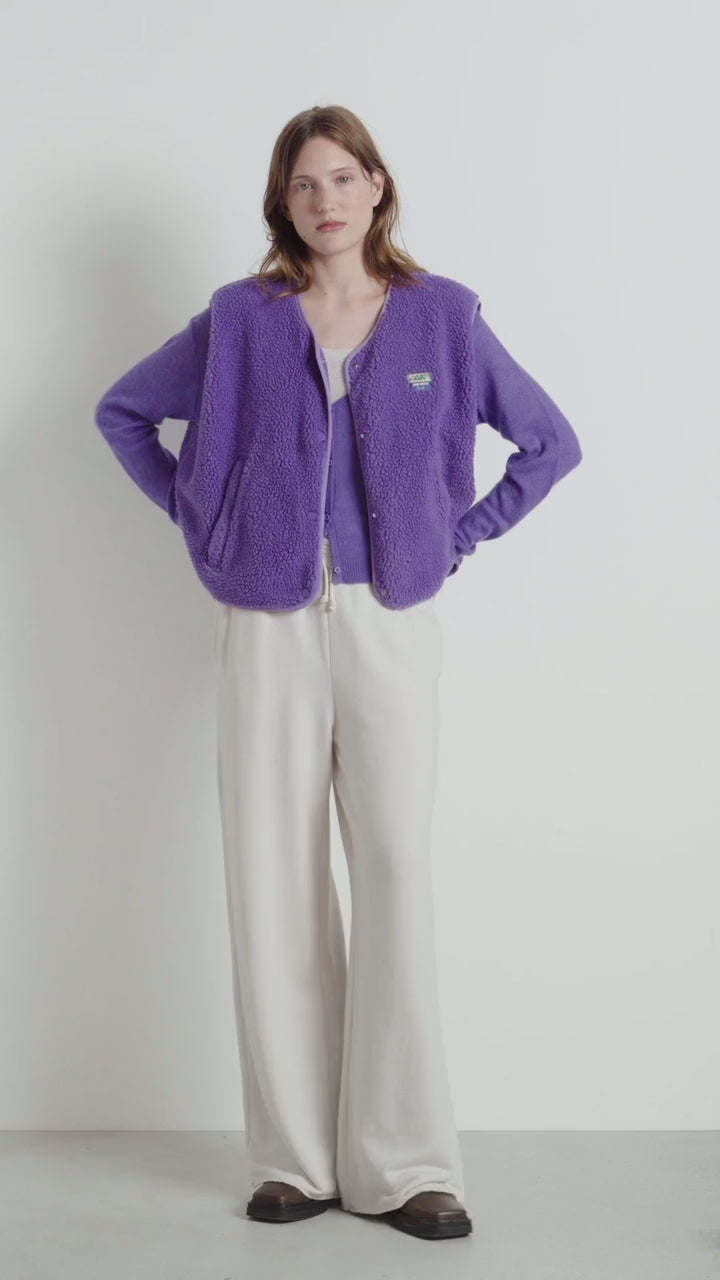 American Vintage Women’s Jacket Hoktown –  PURPLE