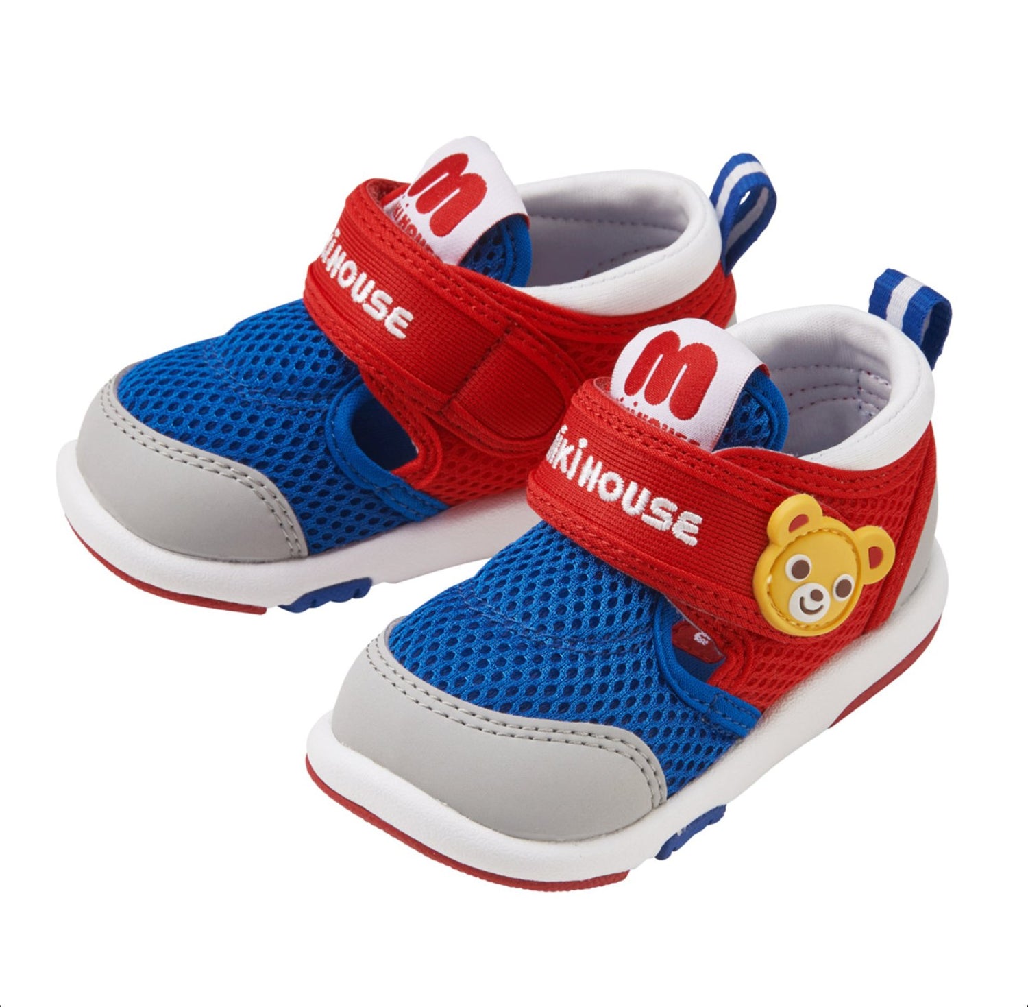 红蓝小熊凉鞋 mikihouse