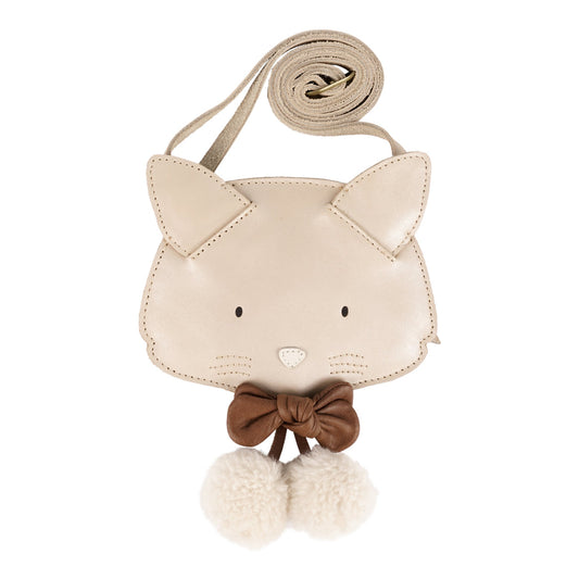 Pua Purse | Cat | Powder Metallic Nubuck Donsje - enjoykidsus