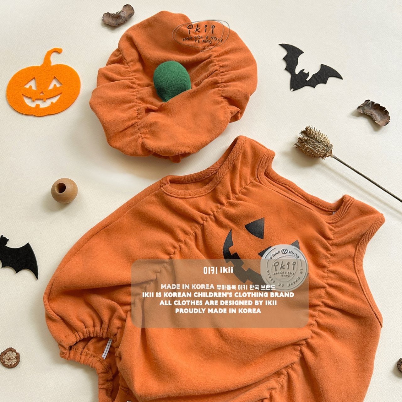 Pumpkin Face 2 set ikii - enjoykidsus