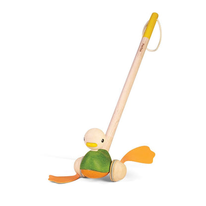 Push Along Duck PlanToys - enjoykidsus