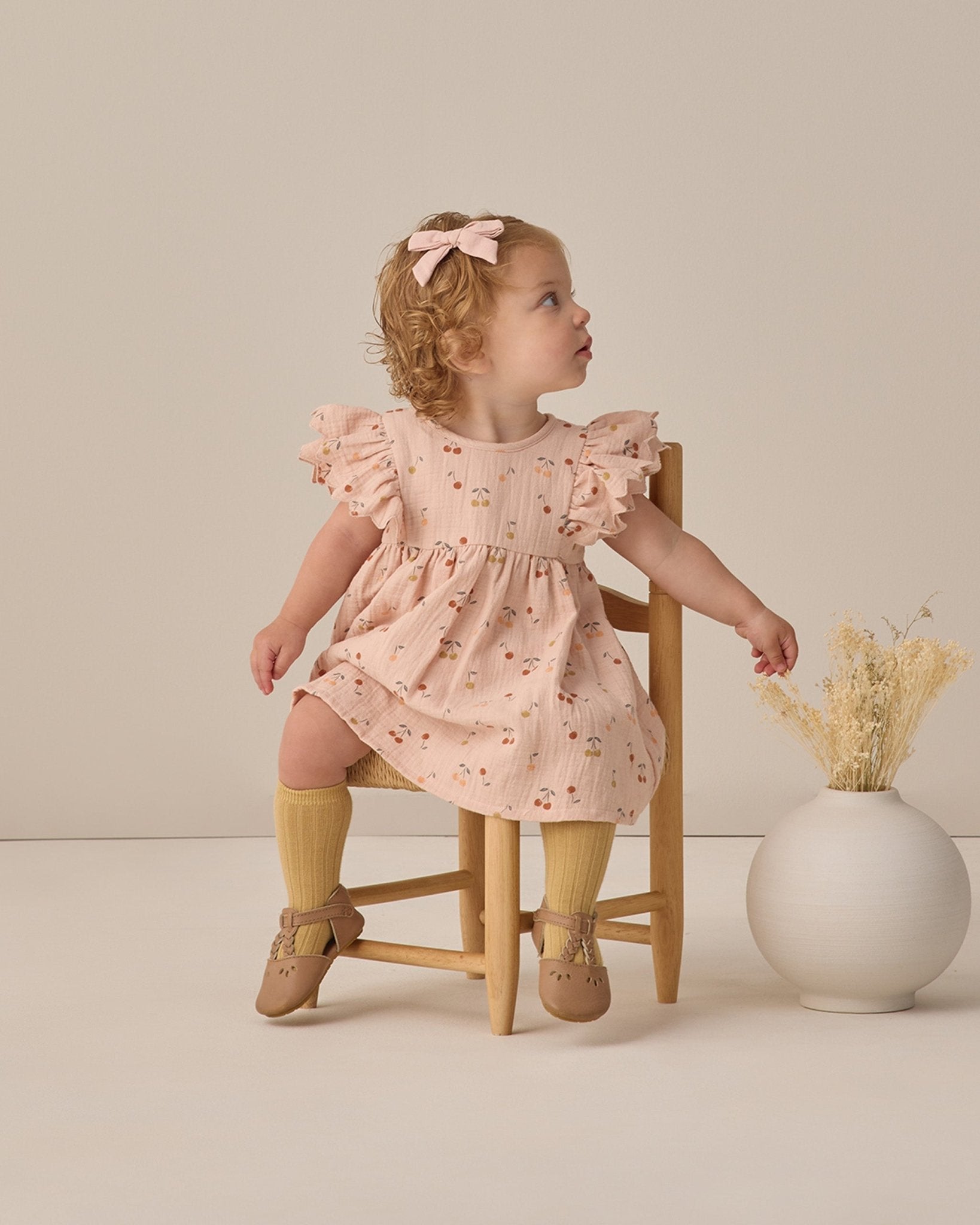 Quincy Mae Alina Dress Cherries Quincy Mae