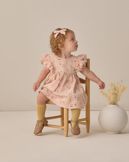 Quincy Mae Alina Dress Cherries Quincy Mae