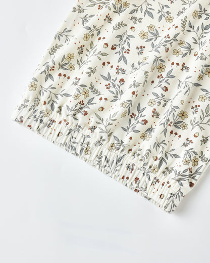 Quincy Mae Bamboo Baby Gown + Hat Set || Woodland Quincy Mae