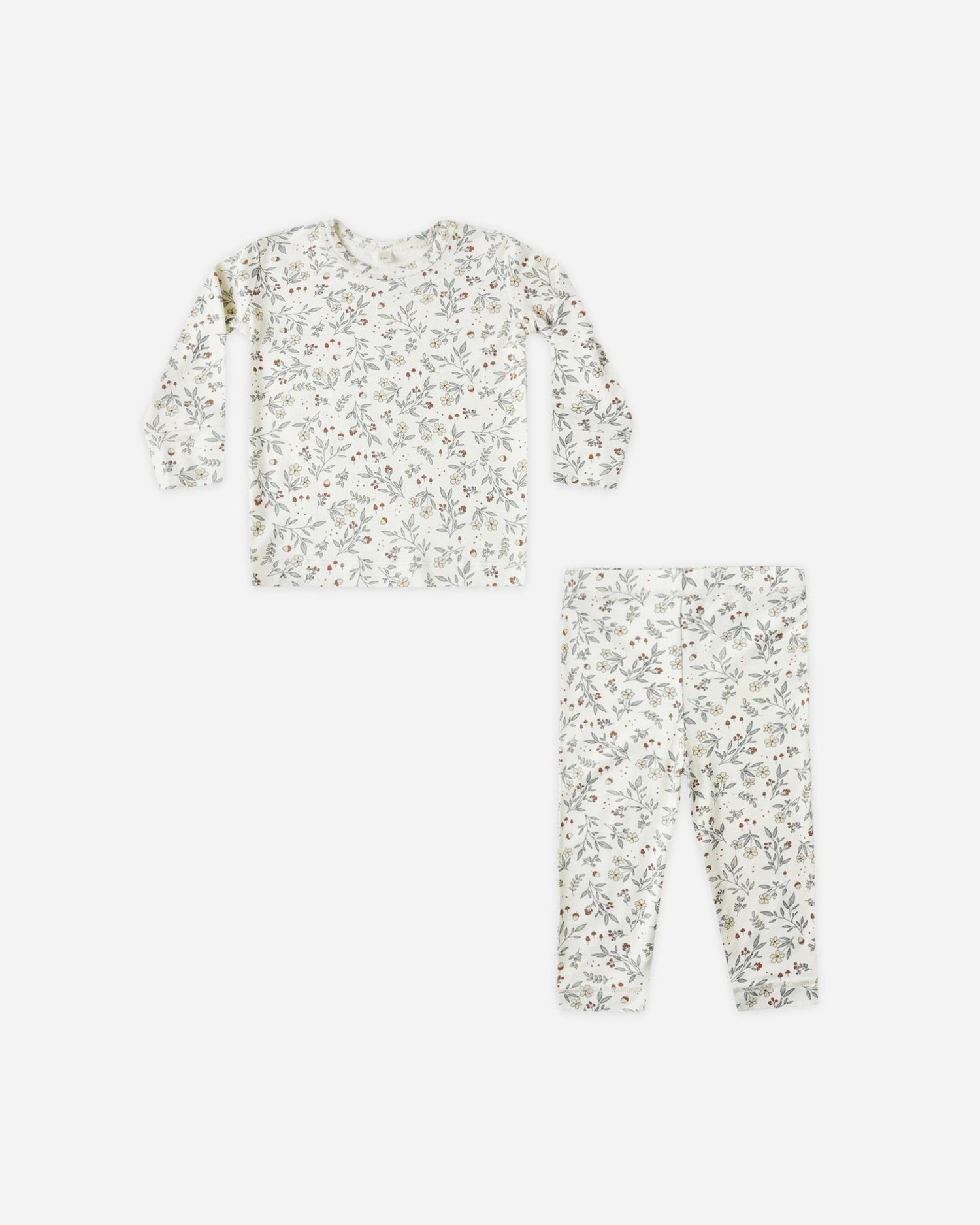 Quincy Mae Bamboo Pajama Set || Woodland Quincy Mae