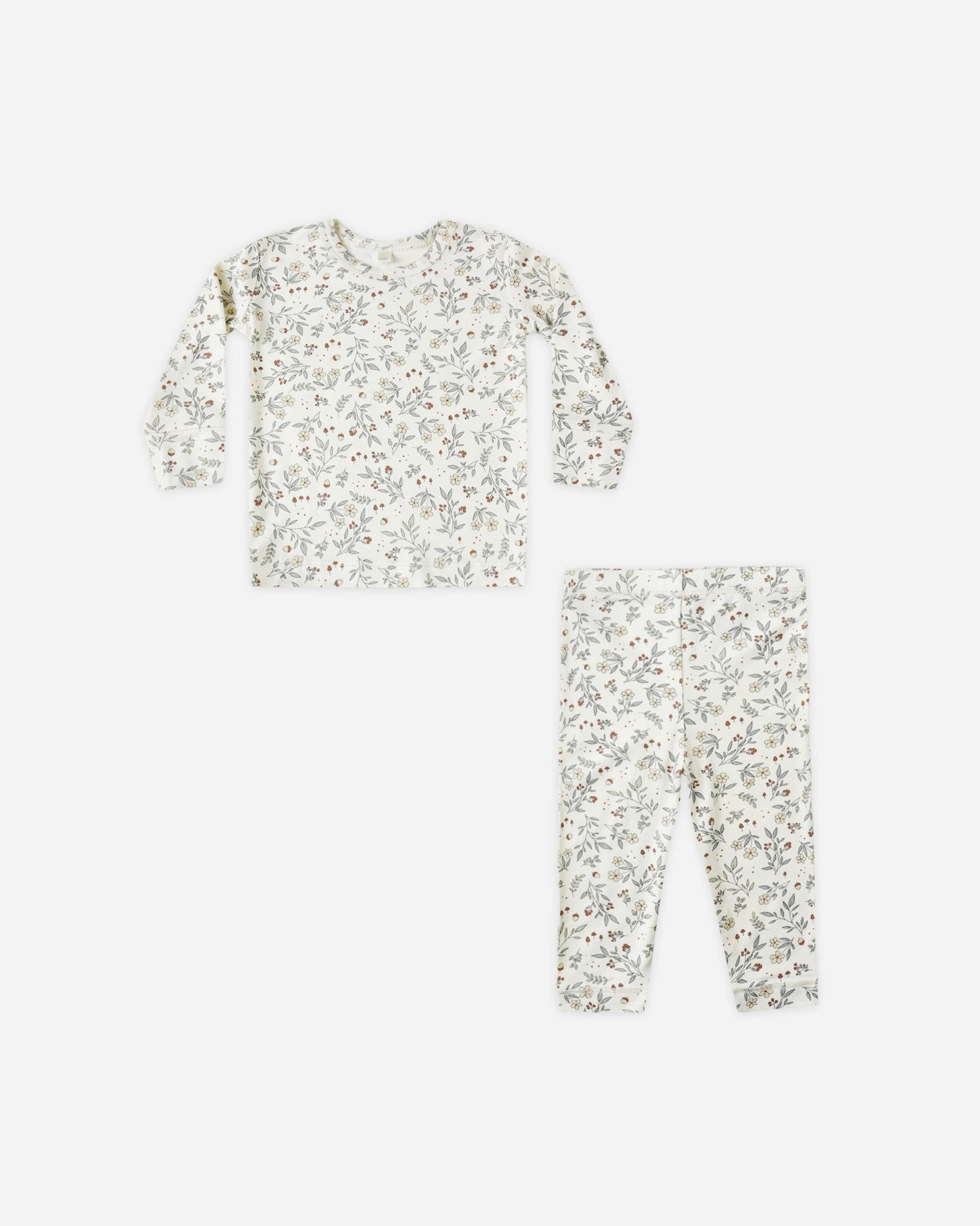 Quincy Mae Bamboo Pajama Set || Woodland Quincy Mae
