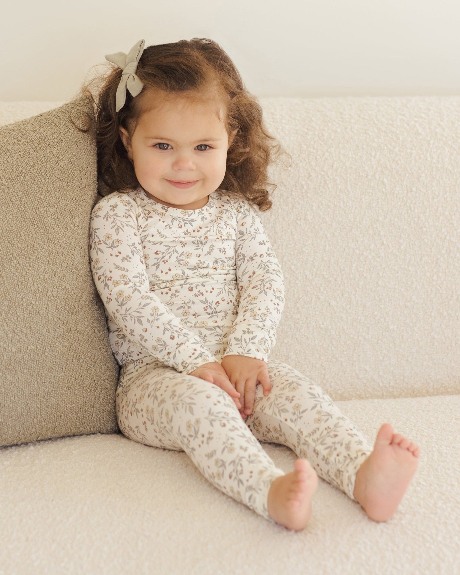 Quincy Mae Bamboo Pajama Set || Woodland Quincy Mae