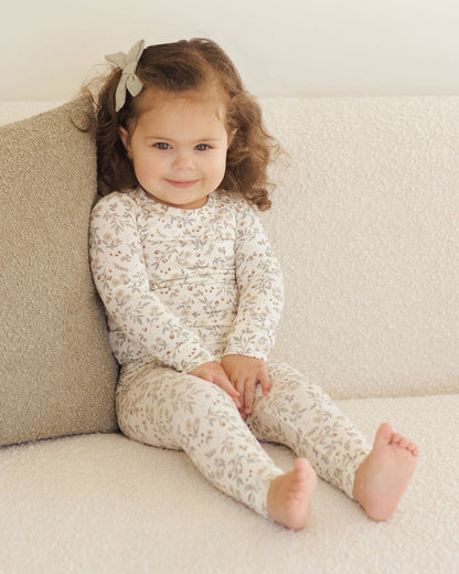 Quincy Mae Bamboo Pajama Set || Woodland Quincy Mae