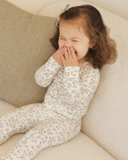 Quincy Mae Bamboo Pajama Set || Woodland Quincy Mae