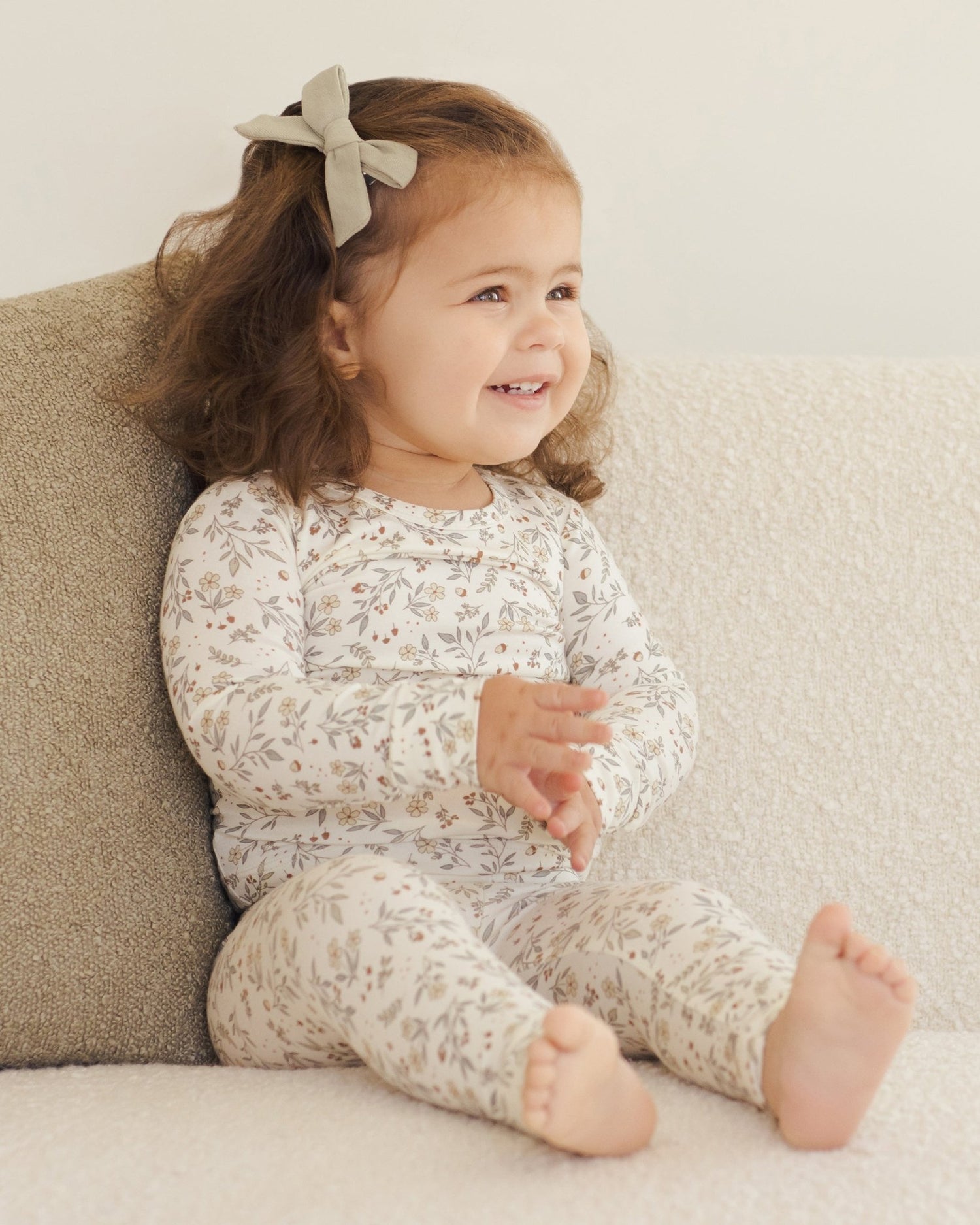Quincy Mae Bamboo Pajama Set || Woodland Quincy Mae