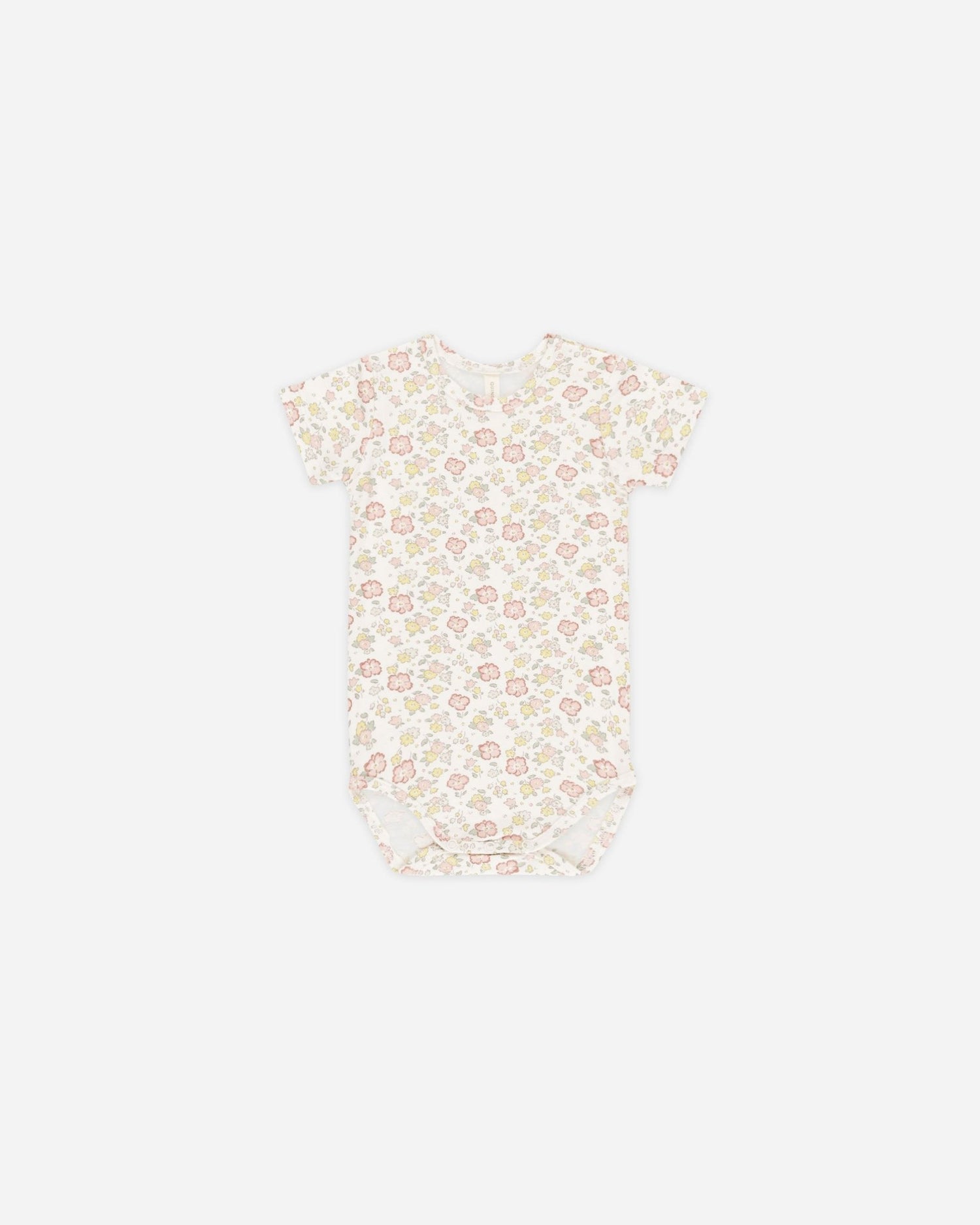 Quincy Mae Bamboo Short Sleeve Bodysuit || Bloom Quincy Mae