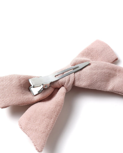 Quincy Mae Bow W. Clip, Set Of 3 Sky, Blush, Poppy Quincy Mae