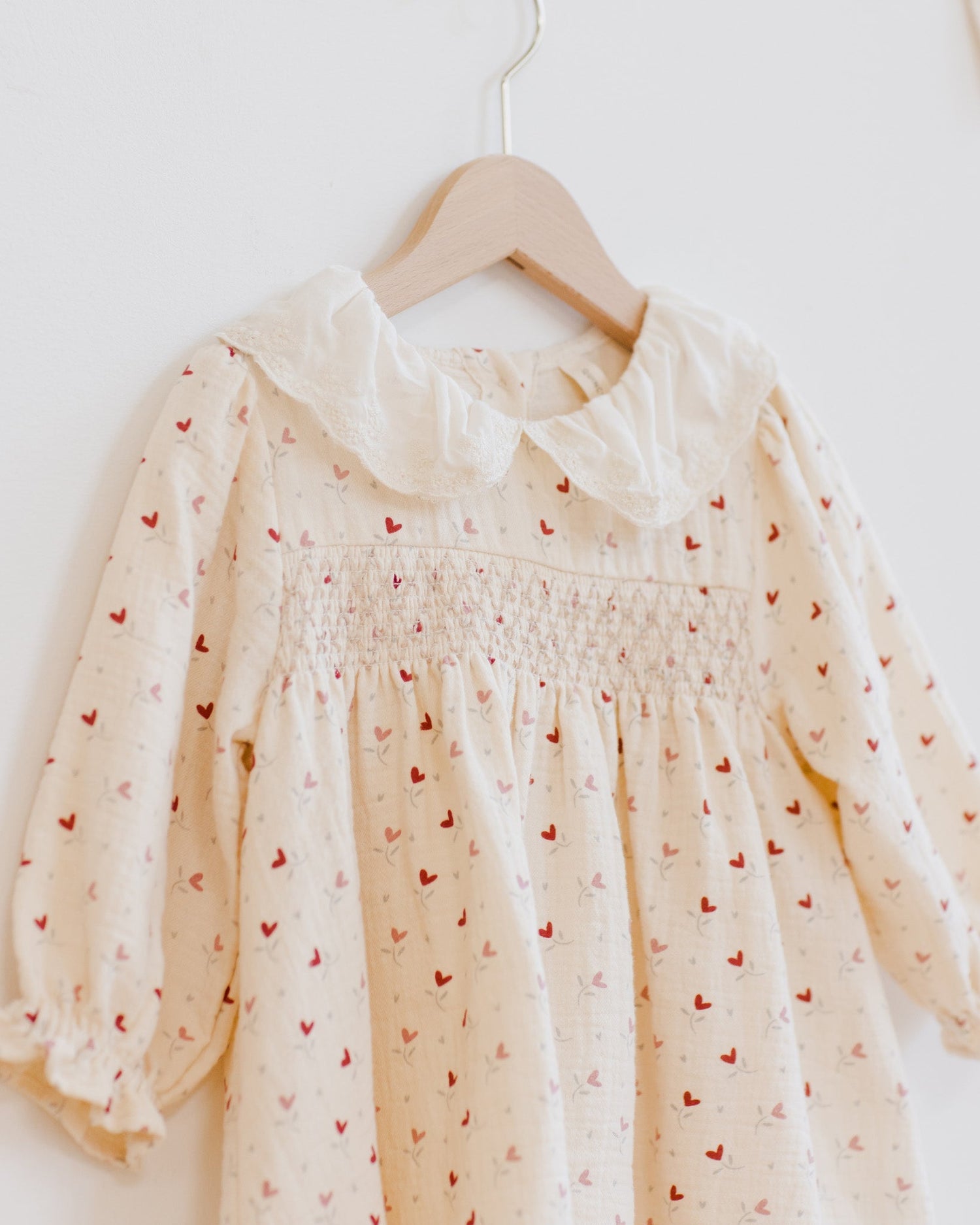 Quincy Mae Callie Dress || Heart Ditsy Quincy Mae