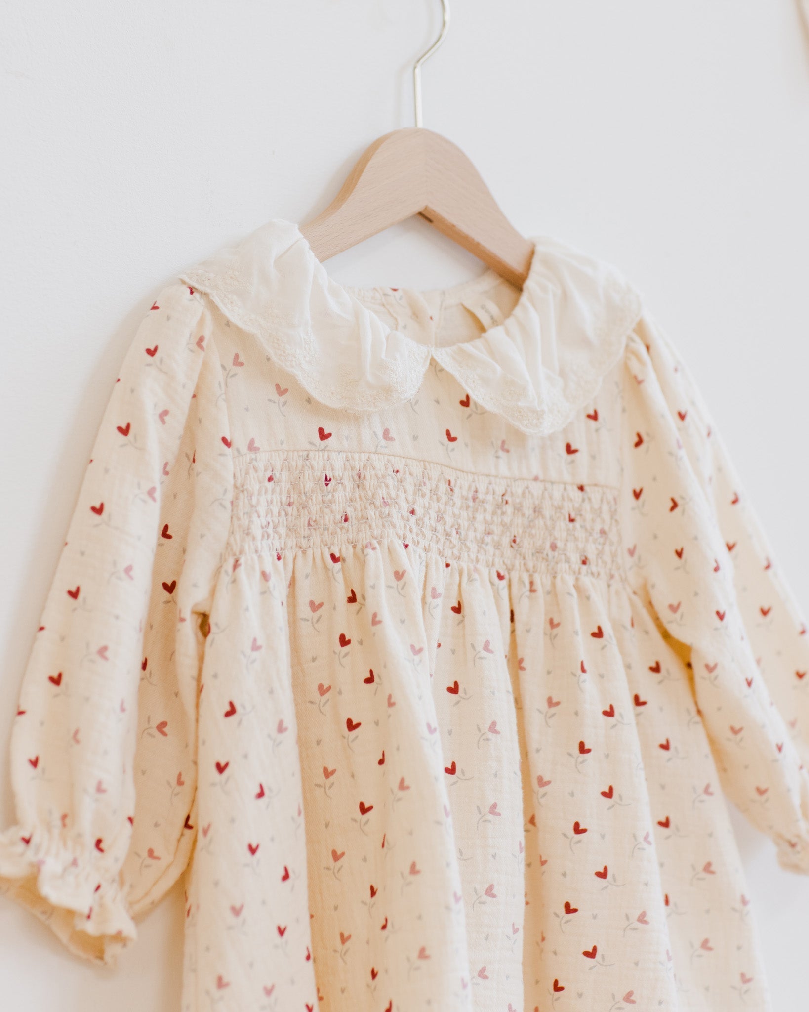Quincy Mae Callie Dress || Heart Ditsy Quincy Mae