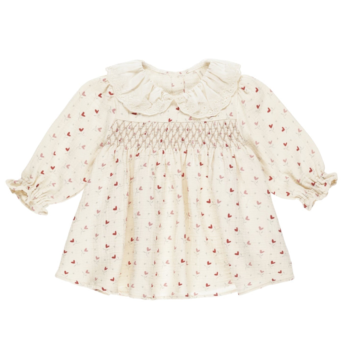 Quincy Mae Callie Dress - Heart Ditsy Quincy Mae - enjoykidsus