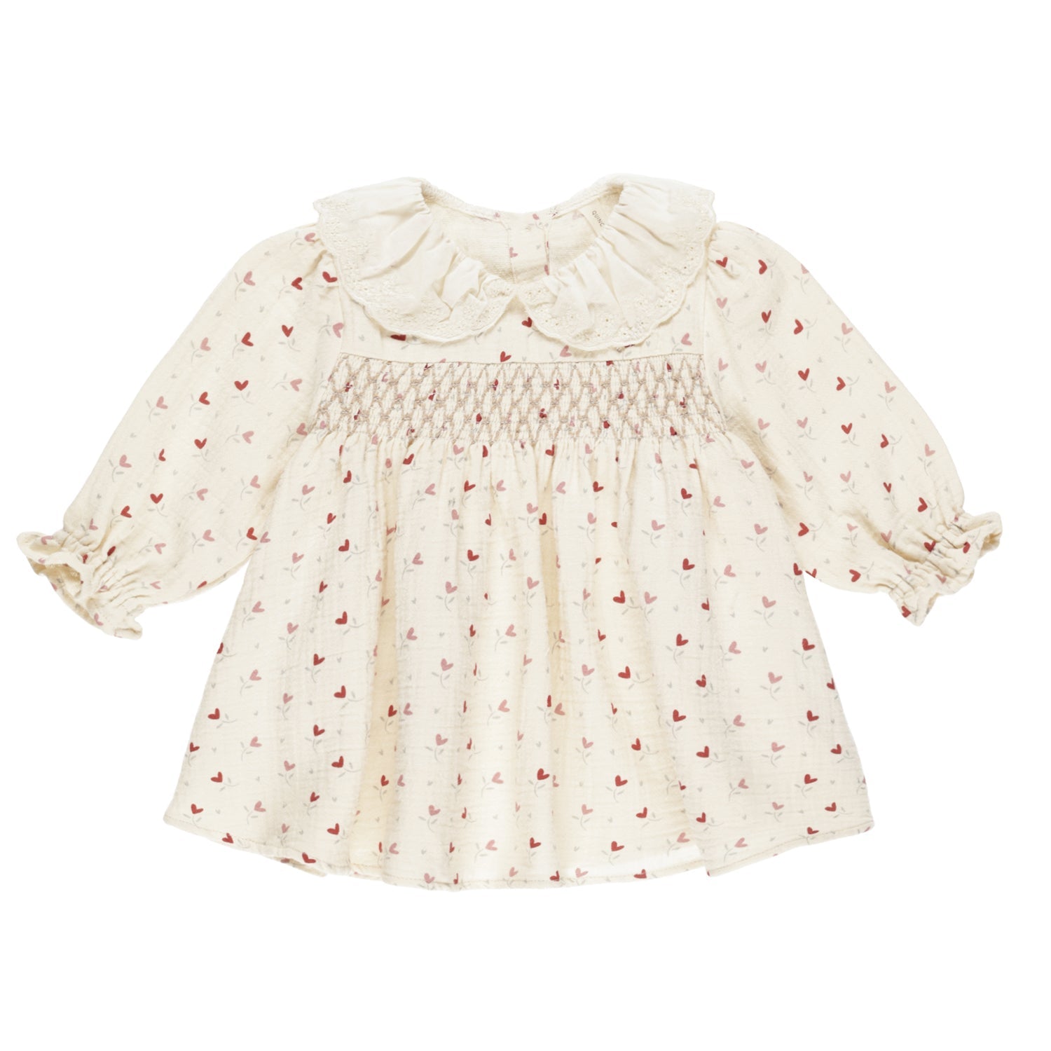 Quincy Mae Callie Dress - Heart Ditsy Quincy Mae - enjoykidsus