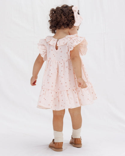 Quincy Mae Charlotte Dress Heart Confetti Quincy Mae