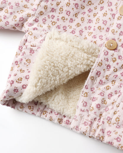 Quincy Mae Corduroy Hooded Jacket || Wildflowers Quincy Mae