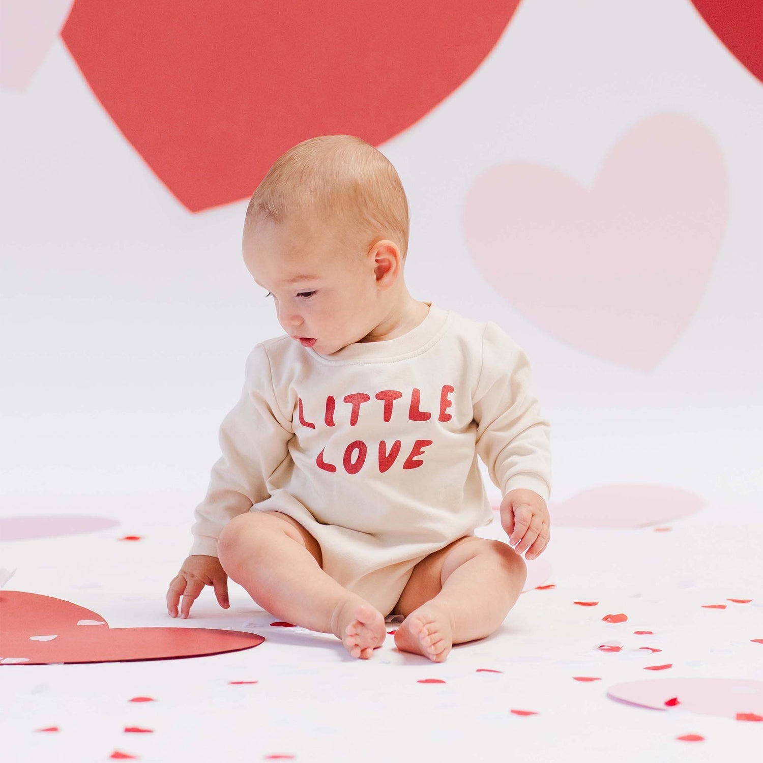 Quincy Mae Crewneck Bubble - Little Love Quincy Mae - enjoykidsus