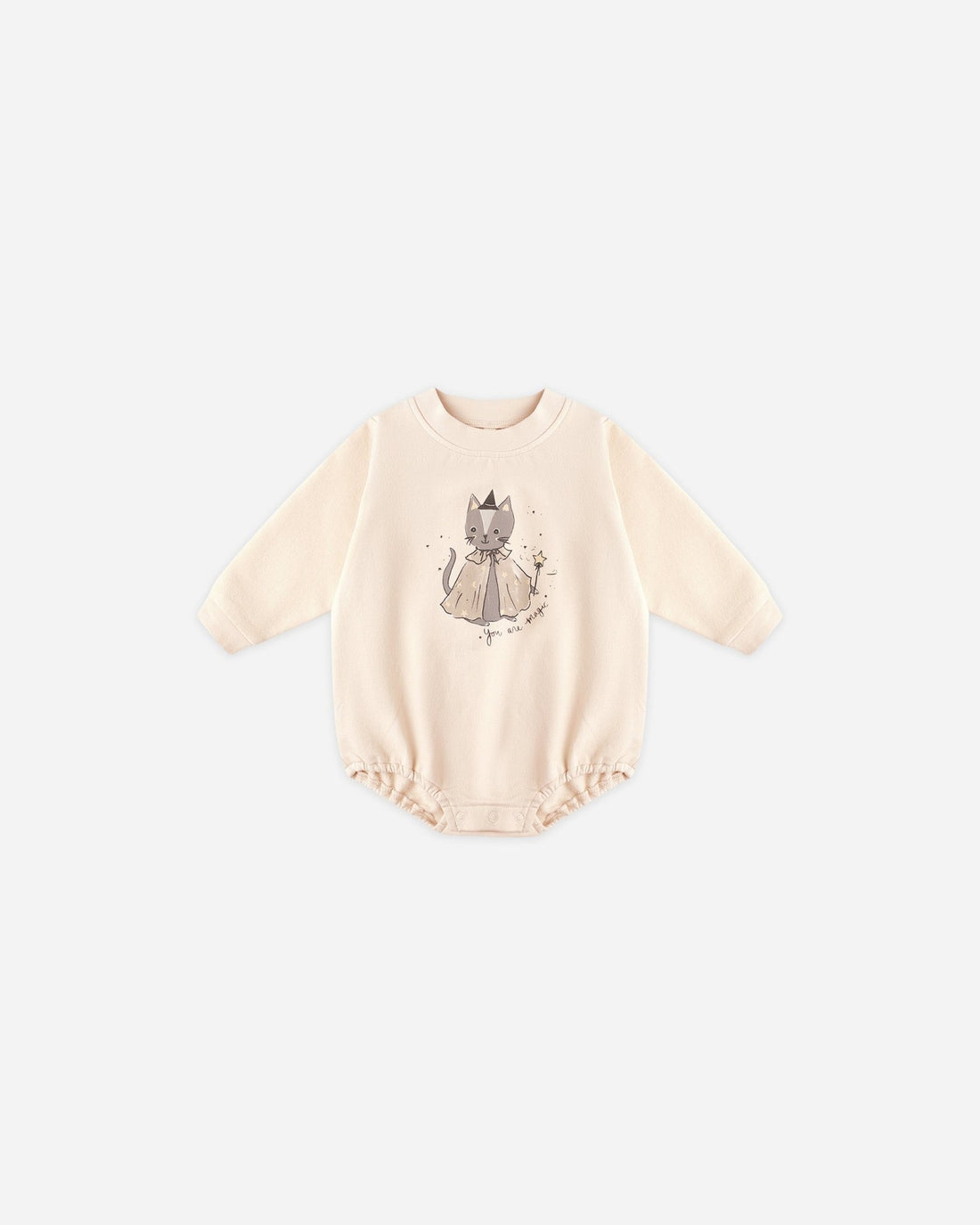 Quincy Mae Crewneck Bubble Romper || Magic Cat Quincy Mae New