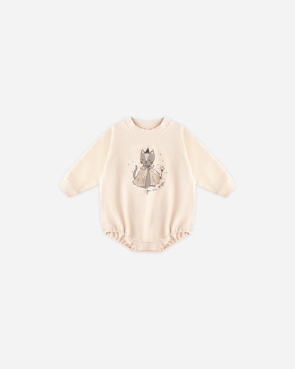 Quincy Mae Crewneck Bubble Romper || Magic Cat Quincy Mae New