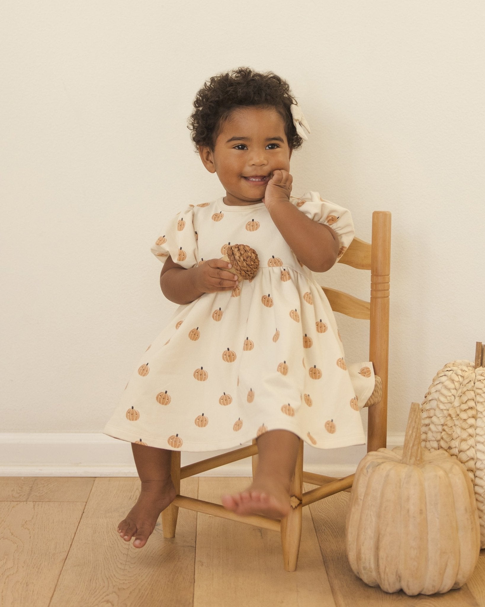 Quincy Mae Darla Dress || Smiley Pumpkins Quincy Mae New