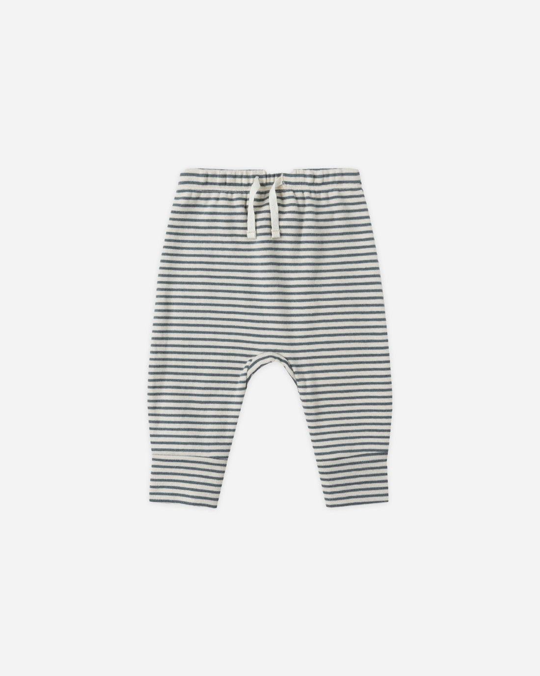 Quincy Mae Drawstring Pant || Ocean Micro Stripe Quincy Mae