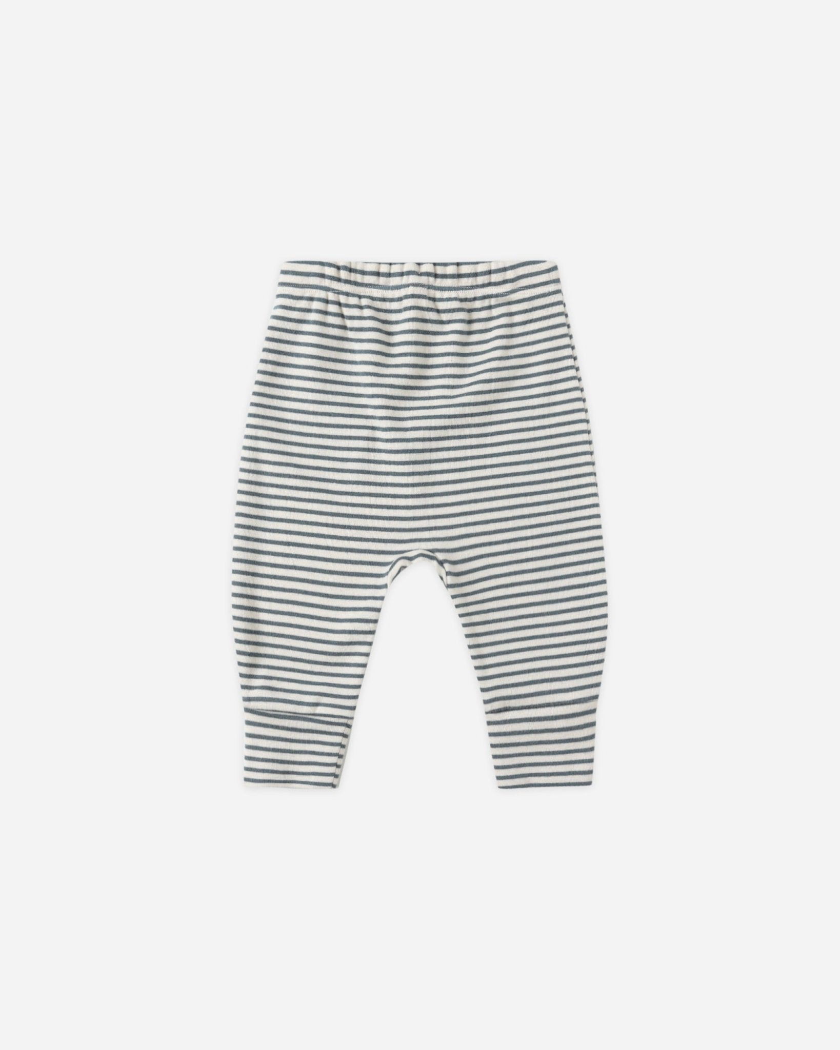 Quincy Mae Drawstring Pant || Ocean Micro Stripe Quincy Mae