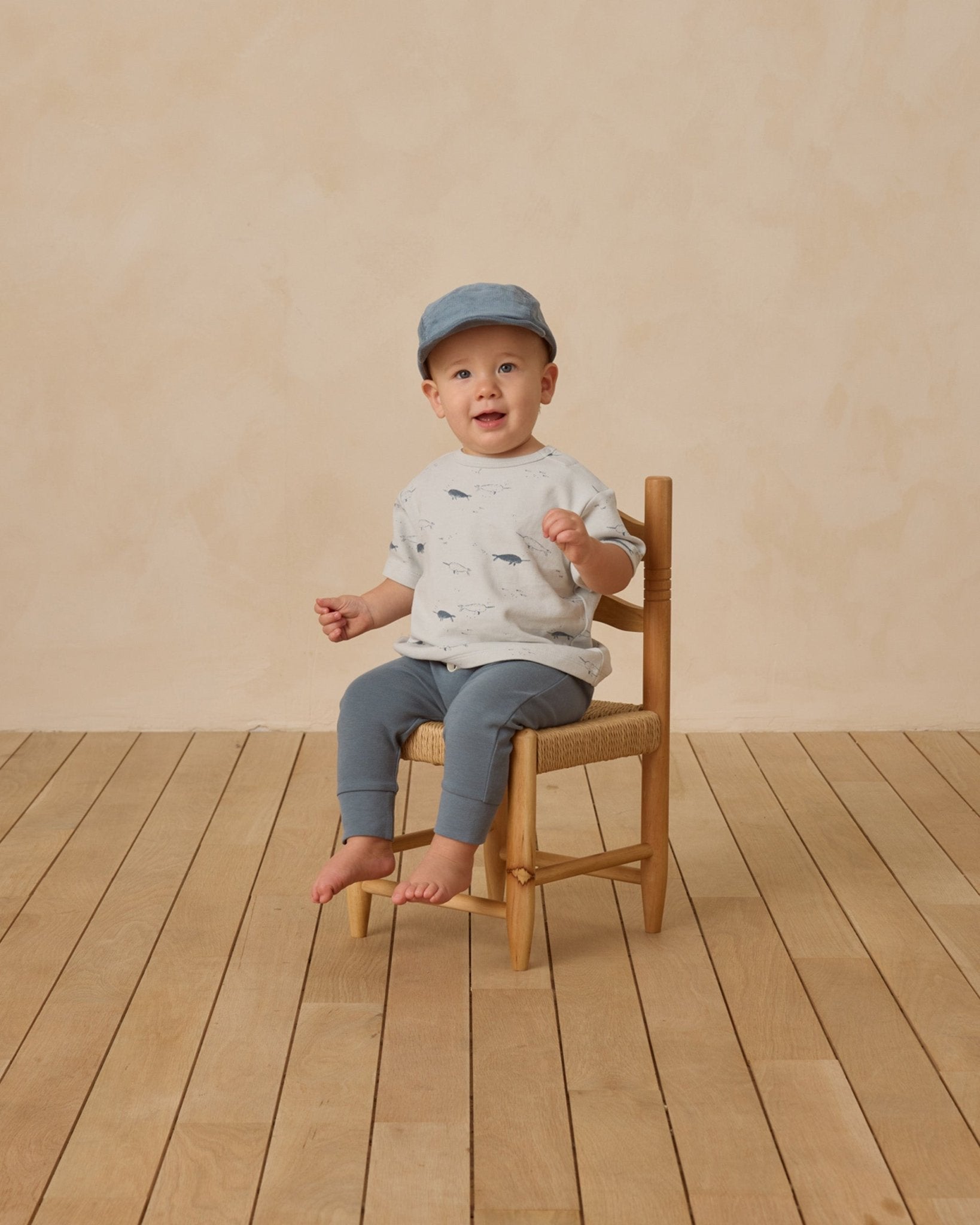 Quincy Mae Drawstring Pant || Ocean Quincy Mae