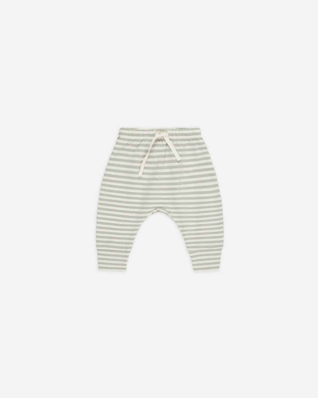 Quincy Mae Drawstring Pant || Sage Stripe Quincy Mae