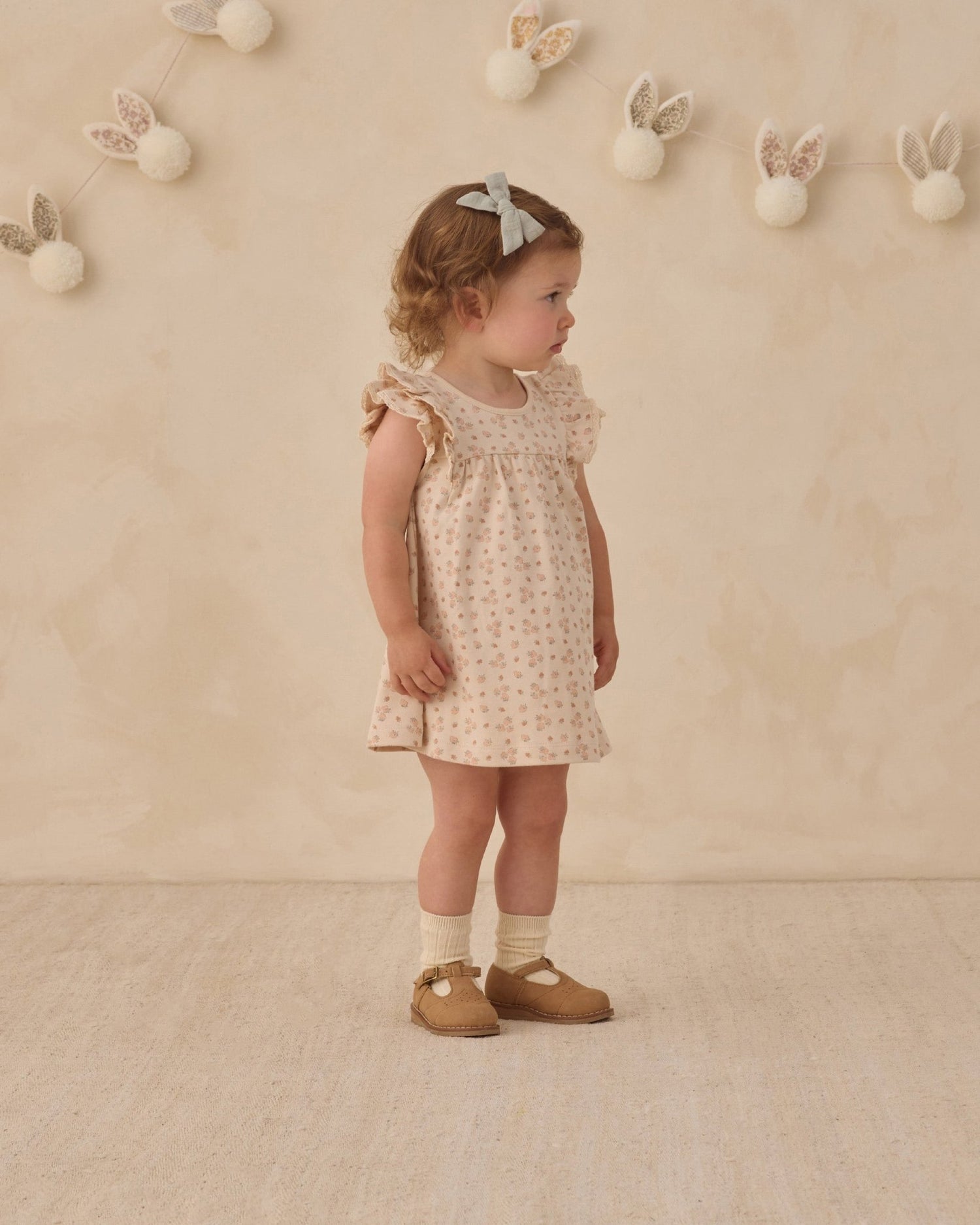 Quincy Mae Flutter Dress Strawberries Quincy Mae