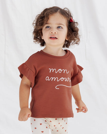 Quincy Mae Flutter Tee Mon Amour Quincy Mae