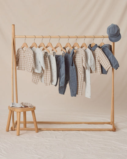 Quincy Mae Ford Jacket || Blue Plaid Quincy Mae