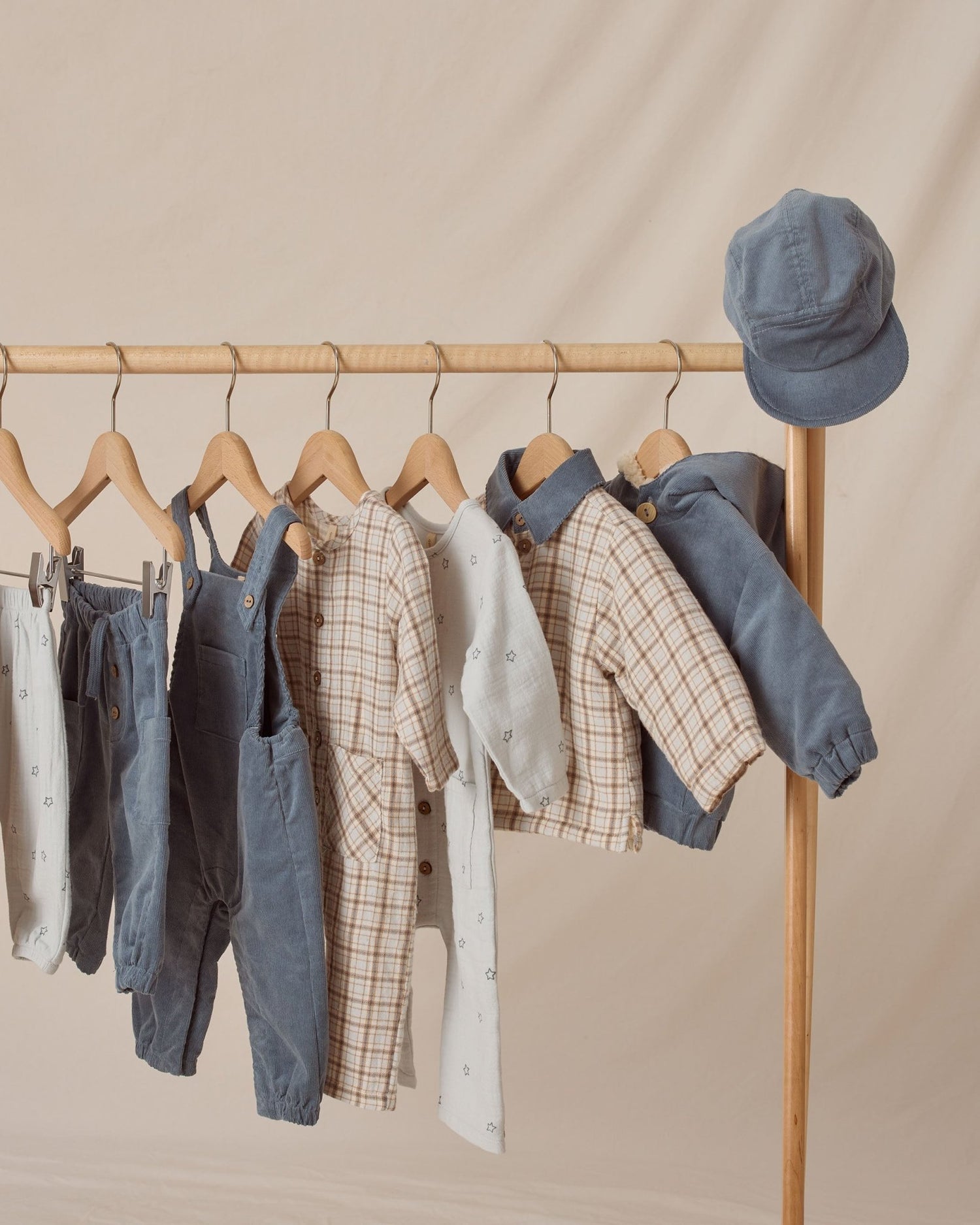 Quincy Mae Ford Jacket || Blue Plaid Quincy Mae