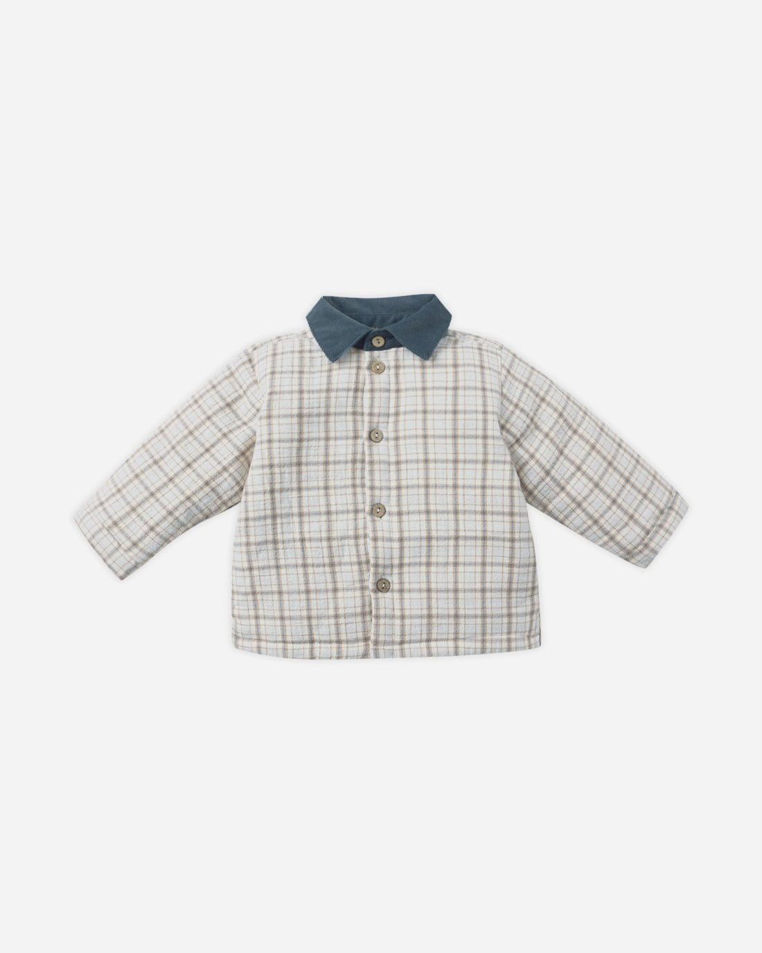 Quincy Mae Ford Jacket || Blue Plaid Quincy Mae