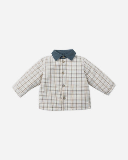 Quincy Mae Ford Jacket || Blue Plaid Quincy Mae
