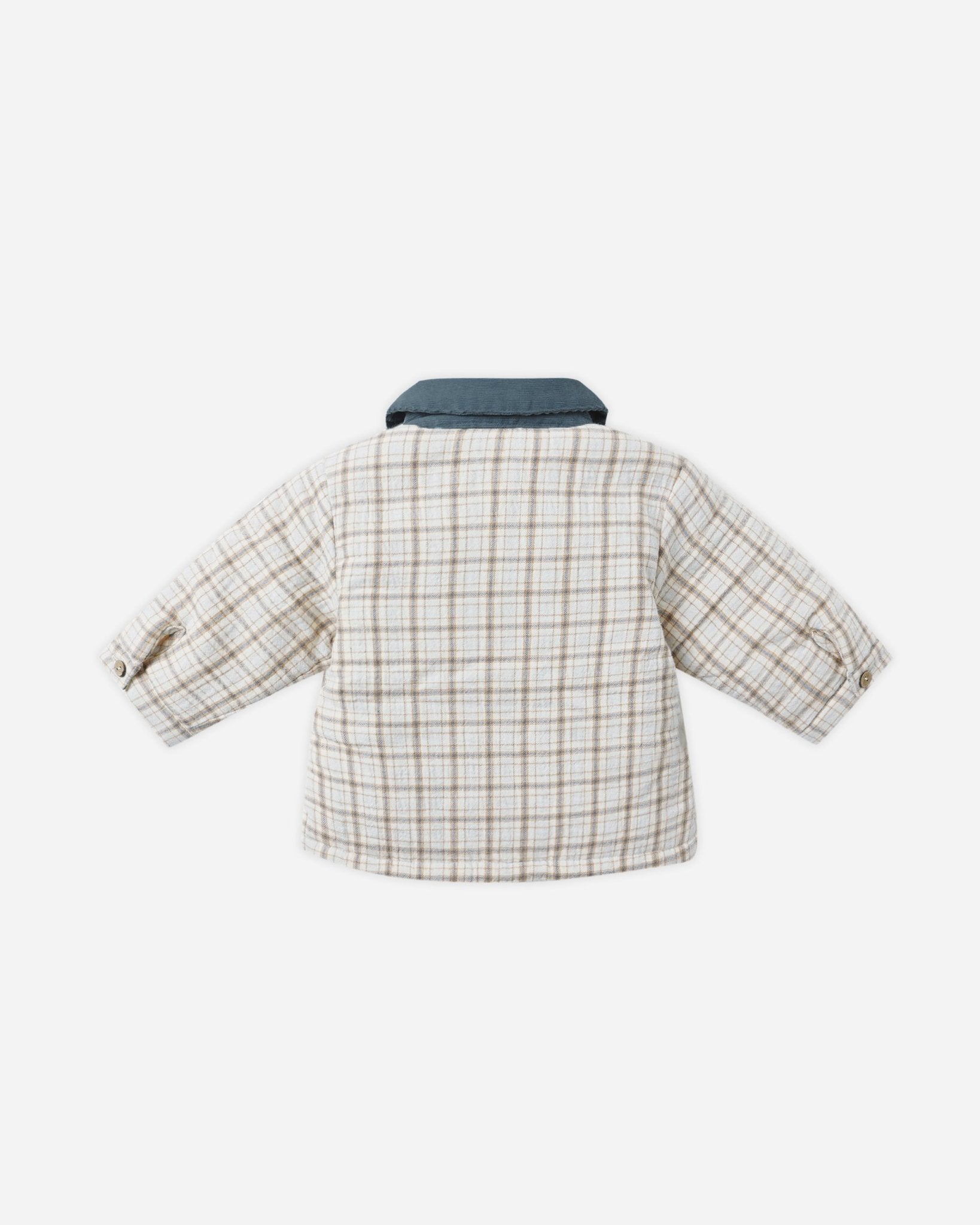 Quincy Mae Ford Jacket || Blue Plaid Quincy Mae