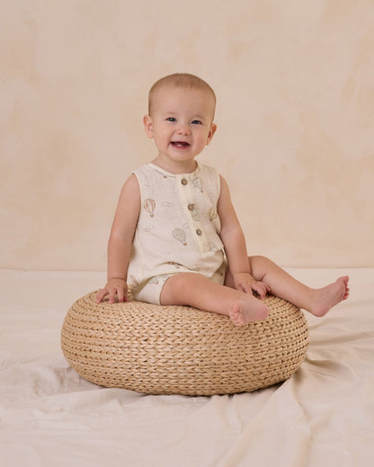 Quincy Mae Jack Romper || Hot Air Balloons Quincy Mae