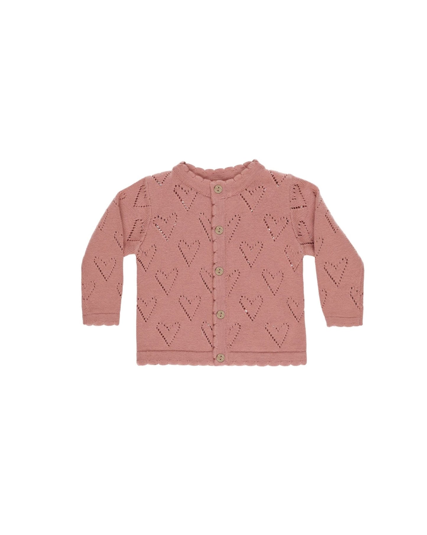 Quincy Mae Knit Cardigan - Lipstick Quincy mae - enjoykidsus