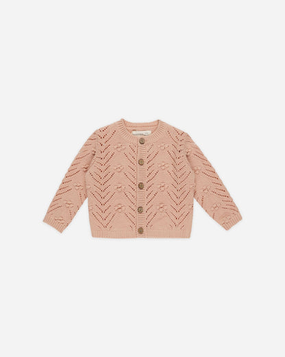 Quincy Mae Knit Cardigan || Melon Quincy Mae