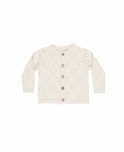 Quincy Mae Knit Cardigan - Natural Quincy mae