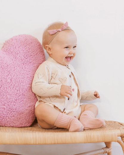 Quincy Mae Knit Cardigan - Natural Quincy mae