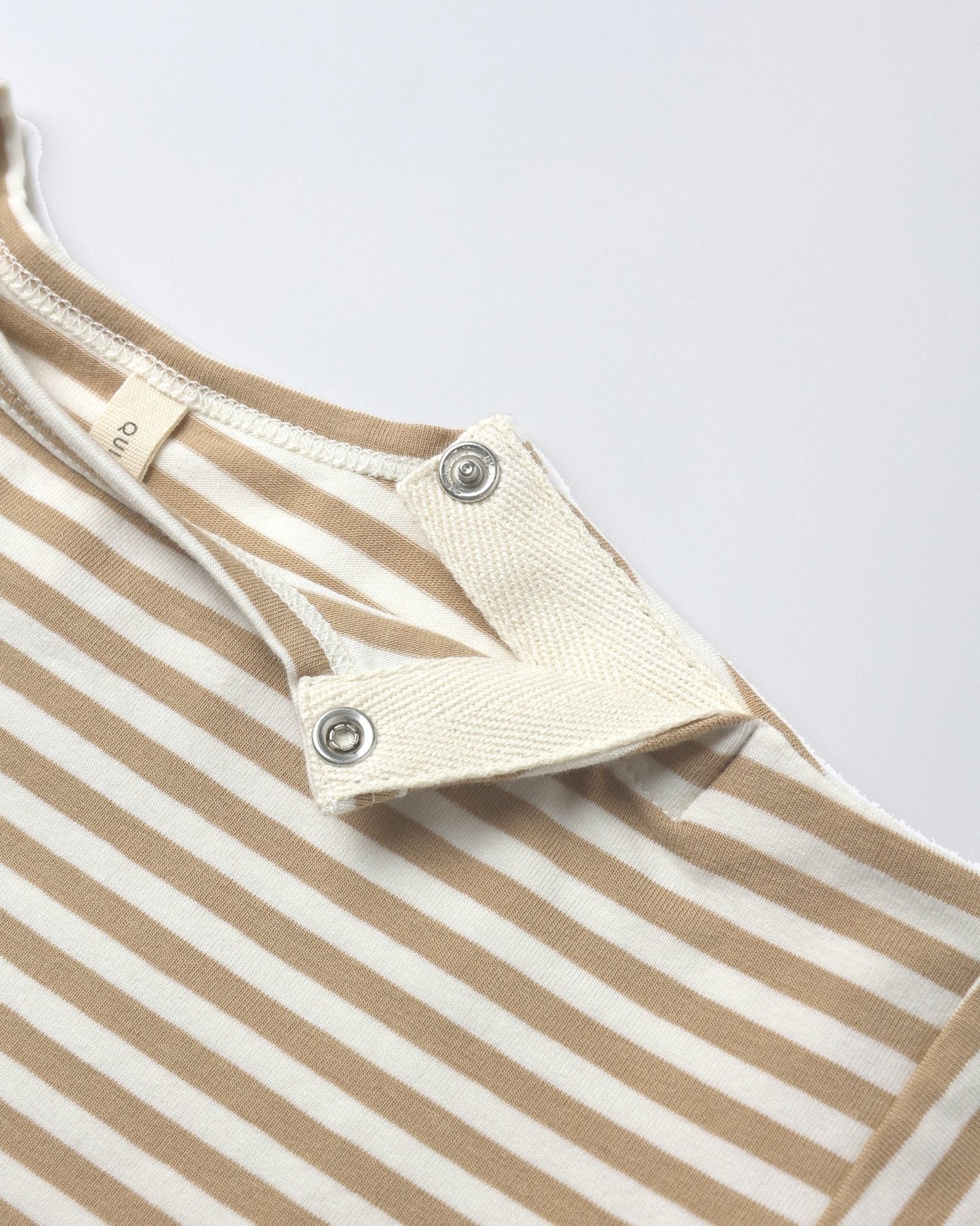 Quincy Mae Long Sleeve Tee || Gold Stripe Quincy Mae