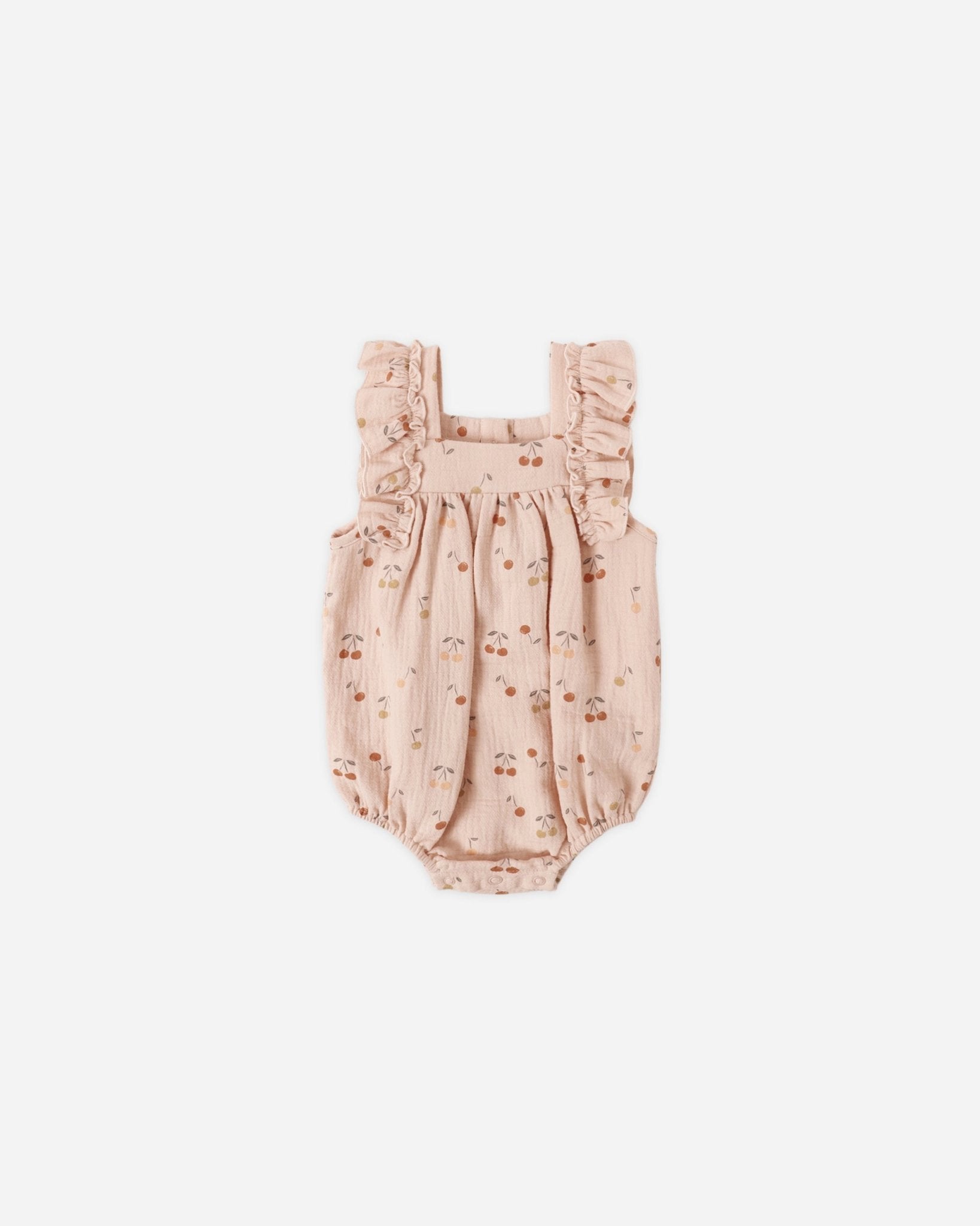 Quincy Mae Maya Romper Cherries Quincy Mae