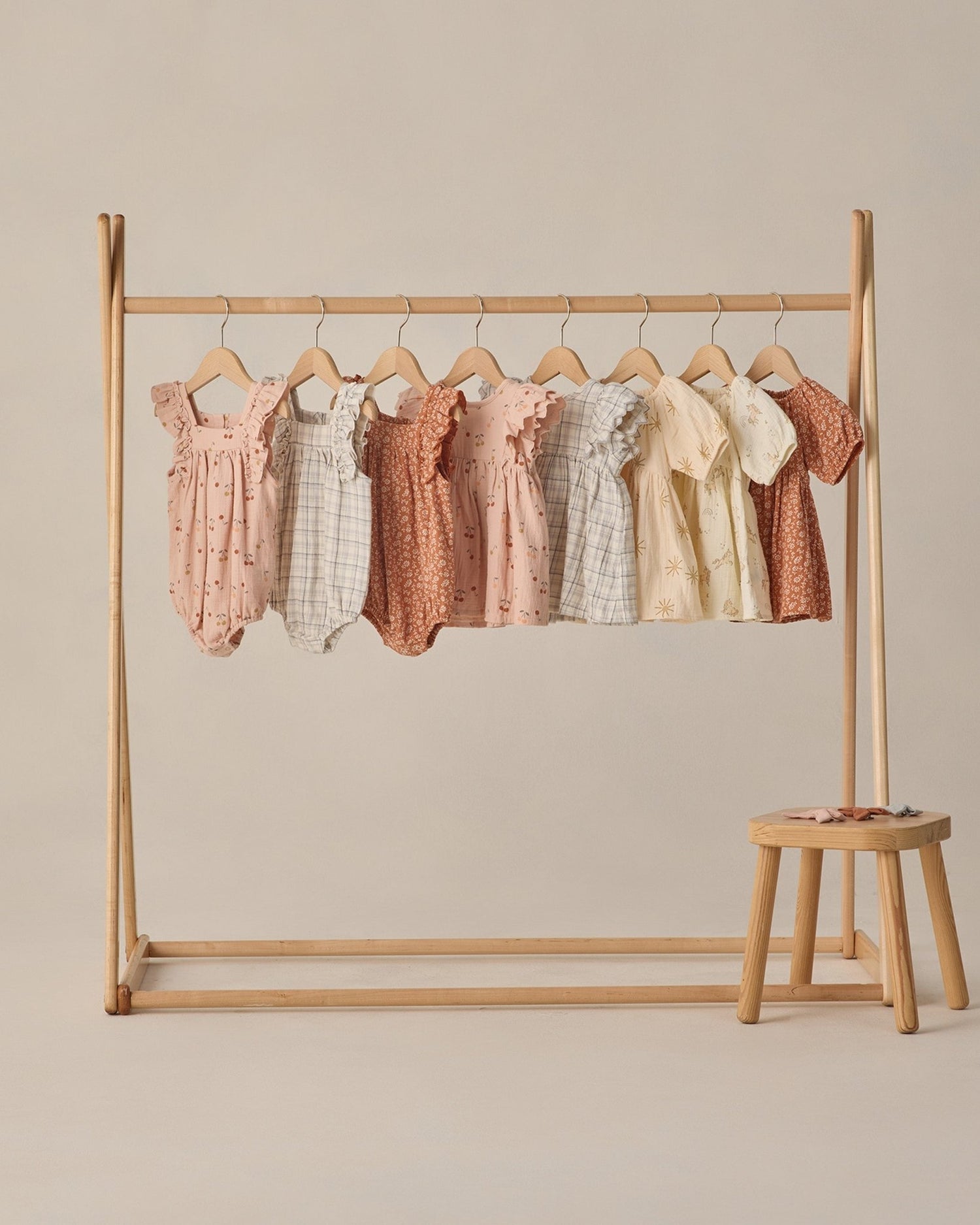 Quincy Mae Maya Romper Cherries Quincy Mae