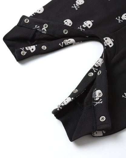 Quincy Mae Relaxed Fleece Jumpsuit || Crossbones Quincy Mae New