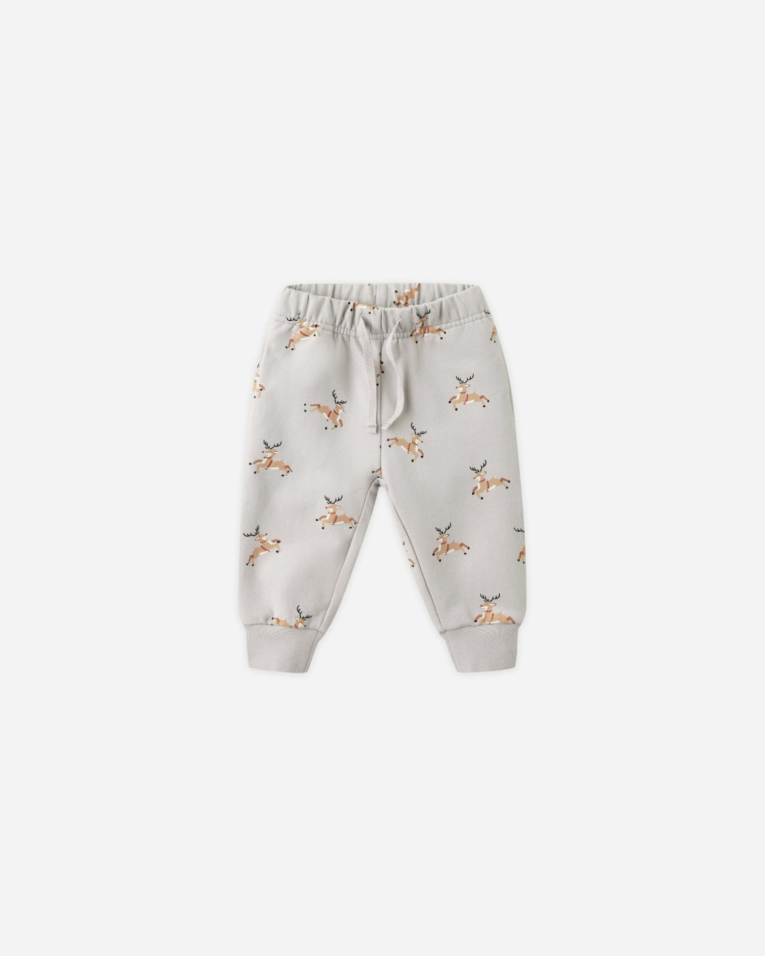 Quincy Mae Relaxed Fleece Sweatpant || Reindeer Quincy Mae